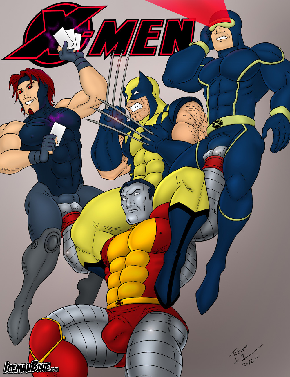 Gay Superhero Cartoon Porn - X-Men porn