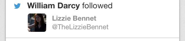 Darcy follows Lizzie