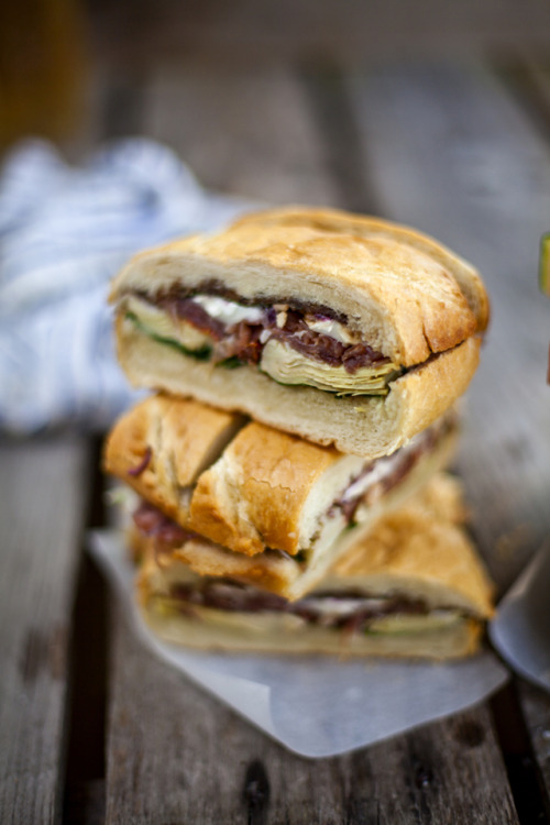 yummyinmytumbly: pressed picnic sambo