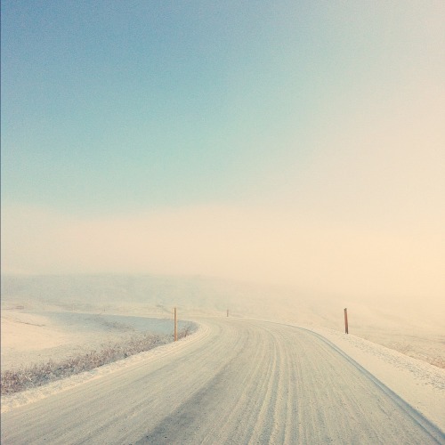 Road to Fjarðabyggð, Iceland.Taken with Instagram 