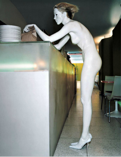 forcefille: Shot by Steven Klein, a part of ‘The Nude In Vogue’, Vogue Russia Winter 2012 A special addition chronicling the most iconic nude photographs run by the famous fashion publication over the past several decades.  