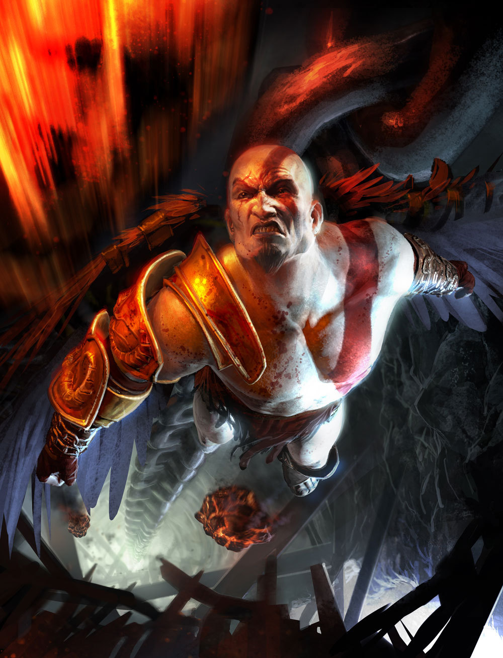 God of War III Concept Art by Izzy Medrano (Ariokh