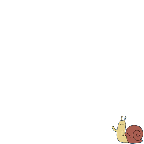 bridgemcgidge: shercockandmycrotch: everyone needs a waving snail on their blog i feel that if I scroll past this and don’t reblog it the snail is going to look to the ground and cry that comment im sold gotta do it now 