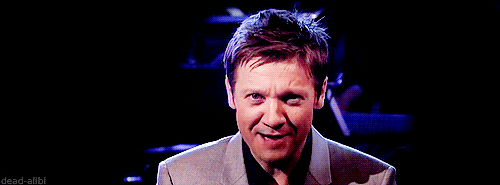  Jeremy Renner staring into your soul while doing ~things with his mouth. 