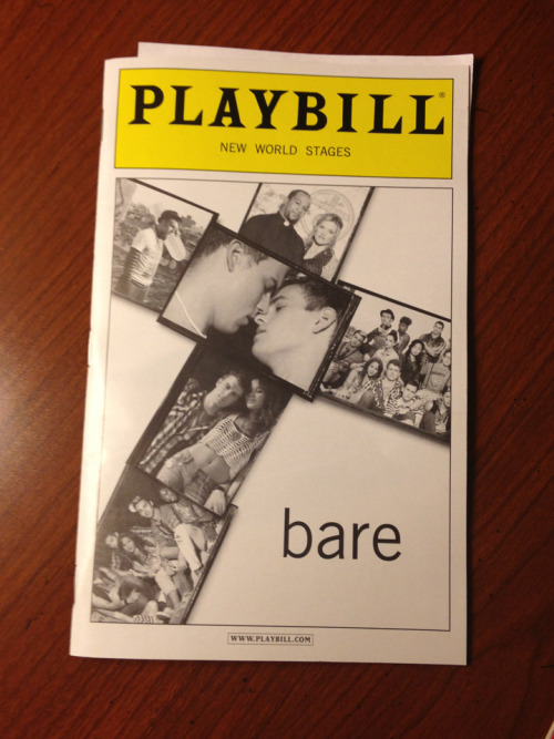 BARE THE MUSICAL Previews
