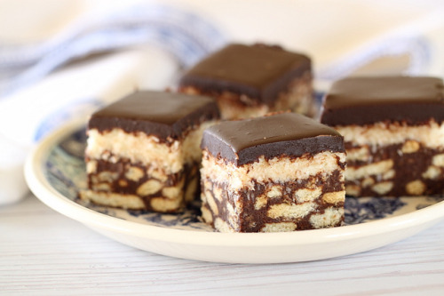 clottedcreamscone: Chocolate and Coconut bars by Metukim Sheli on Flickr.