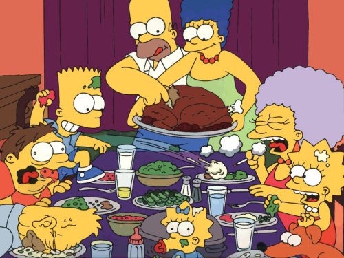 Simpsons Thanksgiving