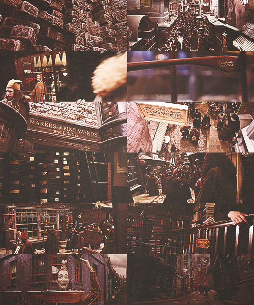  “Welcome, Harry, to Diagon Alley.” 