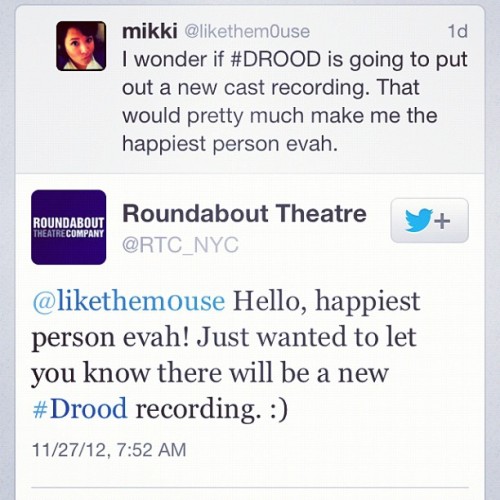 THE MYSTERY OF EDWIN DROOD is getting a cast recording