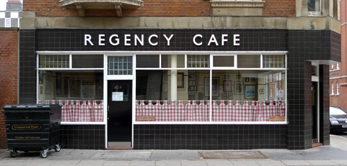 Two days in London Regency Cafe