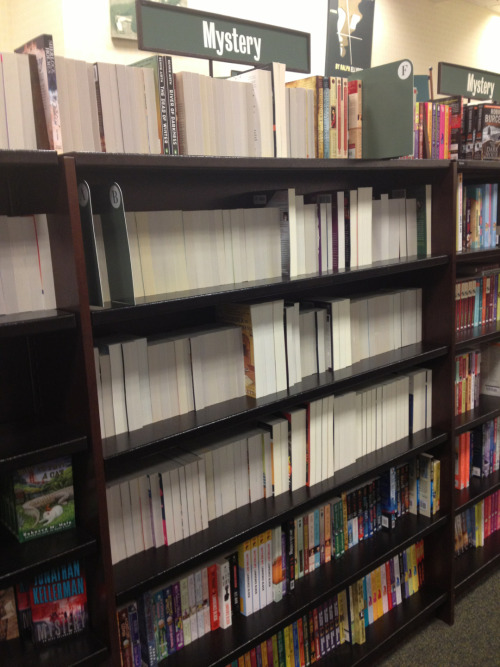santablainey: Look what someone did to our mystery section. LOOK AT IT. 